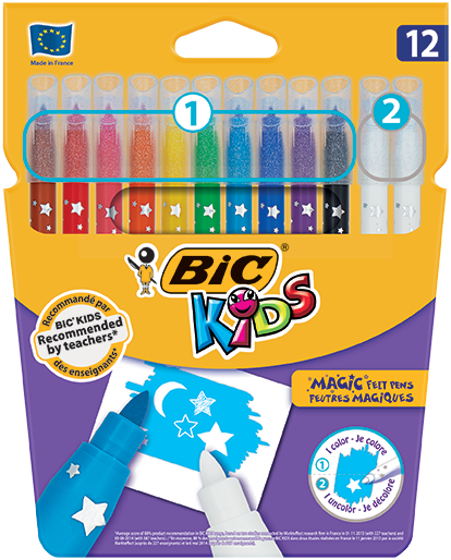 BIC Kids Decoralo Feutres de Coloriage Lavables …